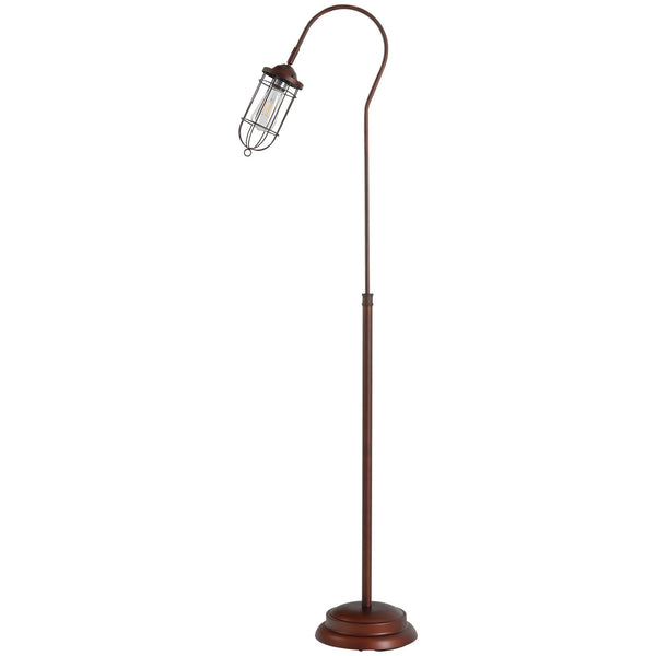 sconto Lampada da Terra Vintage in Metallo Ø25x157 cm Bronzo