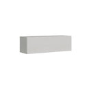 Mobile Pensile con Anta a Ribalta 133,6x40x39,5 cm Bianco Frassino
