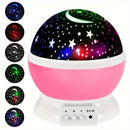 Proiettore di Luci e Stelle Atmosfera Galassie Luce Cameretta Rosa      