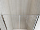 Porta Parete Doccia 85 cm 2 Ante Battenti in Cristallo 6mm H190 Saloon Seconda Scelta