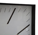 Orologio da Muro Kent 60x4x60 cm in Ferro e Vetro