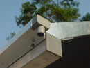 Box Auto da Esterno 3x4,8 m in Alluminio Copertura Arrotondata in Policarbonato 6mm