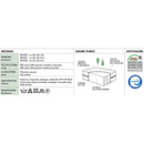 Materasso per Culla Lettino 60x125cm H12cm Italbaby Jolly Plus Bianco
