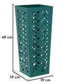 Portaombrelli Lit 19x19x48 cm in Metallo Verde acqua      