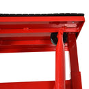Cavalletto Alzamoto 48x34x43 cm Max 150 Kg in Acciaio Rosso