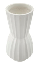 Vaso Glint Ø25x50 cm in Mgo Bianco      