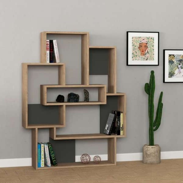 online Libreria Barce rovere 101x22x132h cm
