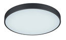Plafoniera da Interno a LED in Metallo Nero Opaco