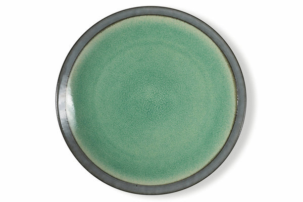 acquista Set 6 Piatti Piani Ø27,5 cm in Gres Villa d'Este Home Tivoli Acquamarina Bahamas