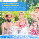 Piscina Gonfiabile Autoportante Ø274x76 cm in PVC Blu