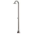 Doccia da Giardino ad Acqua Fredda in Acciaio Inox Soffione Rotondo Sined Luna TMP  