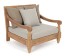 Poltrona 90x90x81h cm con Cuscini Bali Natural Fsc 