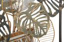 Pannello Vaso 54x6,4x62,9 cm in Ferro e MDF Multicolor      