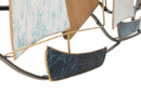 Panello Dark Regata 132x3,8x76,8 cm in Ferro
