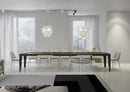 Tavolo Allungabile 120-380x90x77 cm Flame Evolution Noce