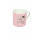Set 6 tazzine Caffè Ø6x6 cm in New Bone China VdE Tivoli 1996 Colours
