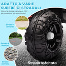 Quad Elettrico per Bambini 12V con 2 Motori Sospensioni Fari LED MP3 Bianco      