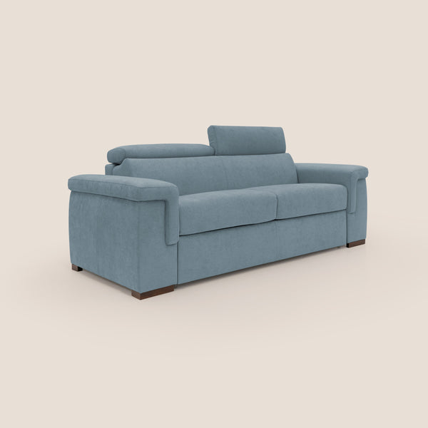 prezzo Divano Letto 3 Posti 220x100x95 cm in Tessuto Carta Da Zucchero