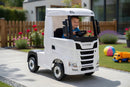 Camion Elettrico per Bambini 126x68x102 cm 24V Scania Bianco