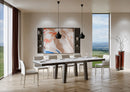 Tavolo Allungabile 120-380x90x77 cm Bridge Evolution Marmo