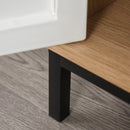 Armadietto Portadocumenti 62x30x67,5 cm 2 Ante in Legno 