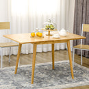 Tavolo Allungabile per 4-6 Persone 80x65/130x76 cm in Legno di Quercia