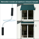 Tenda da Sole Avvolgibile 2x1,5m  Verde