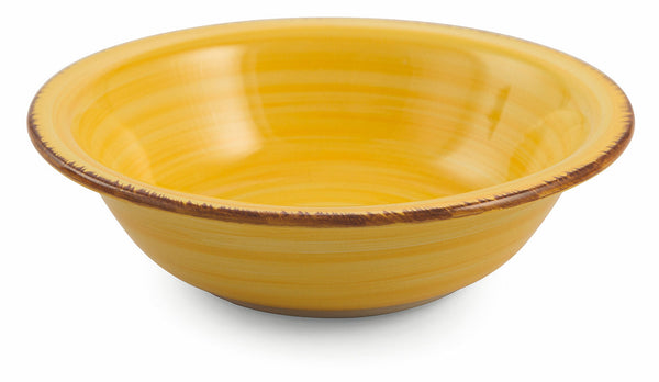 Set 6 Piatti Fondi Ø21x5 cm in Gres Villa d'Este Home Tivoli Baita Gialli online