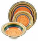 Servizio Piatti 18 Pezzi in Stoneware Soriani Mambo Multicolor