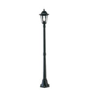 Lampada Palo per Giardino Medio Colore Nero per Esterno Linea Esagonale Sovil