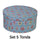 Set 5 Scatole cartone piscina tondo