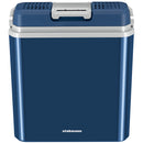Frigorifero Elettrico Portatile 24 L a Pozzetto Caldo e Freddo con Spina 230V e 12V Blu      