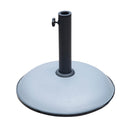 Base per Ombrellone da Giardino 20kg in Cemento Ø45x36 cm 