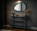 Console Saturno Plus Ottanio 118x34x82 cm in Metallo Verde acqua      