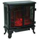 Camino Elettrico da Terra 63.5x30.5x67.5 cm 1000W/2000W Nero 