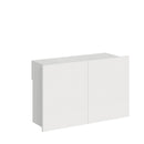 Panca Allungabile Inferiore 72-300x26x45 cm Evolve Bianco Frassino  