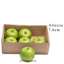 Set 2 Mele Smith Artificiale 6 Pezzi Larghezza 7,6 cm 