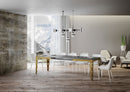 Tavolo Allungabile 160-420x90x77 cm Karamay Evolution Cemento