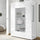 Mobile Vetrina 121x166x42 cm 2 ante Jasna bianca