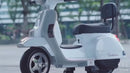 Piaggio Mini Vespa PX150 Elettrica 6V per Bambini Grigio