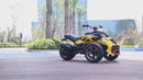 Mini Quad Elettrico per Bambini 3 Ruote 12V ATV 3.0 Bianco