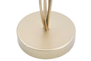 Scultura Five Leaf 34x12,5x60 cm in Ferro Oro-5