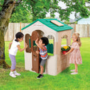 Casetta Gioco per Bambini 106x123x126 cm in Plastica Country Manor-2