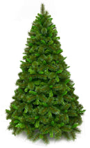 Albero di Natale Artificiale Apertura Ramo/Ramo Olympus Verde Varie Misure-1