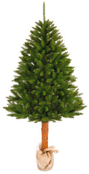 Albero di Natale Artificiale Apertura ad Ombrello Sodian Verde Varie Misure-1