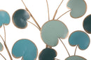 Pannello Apple 89x2,5x90 cm in Ferro Azzurro-2