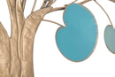 Pannello Apple 89x2,5x90 cm in Ferro Azzurro-9