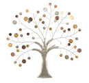 Pannello da Muro Tree 88x2,5x88 cm in Ferro-1