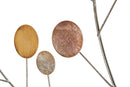 Pannello da Muro Tree 88x2,5x88 cm in Ferro-5