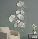Pannello Goxy Argento 90x7x124 cm in Ferro Argento-5
